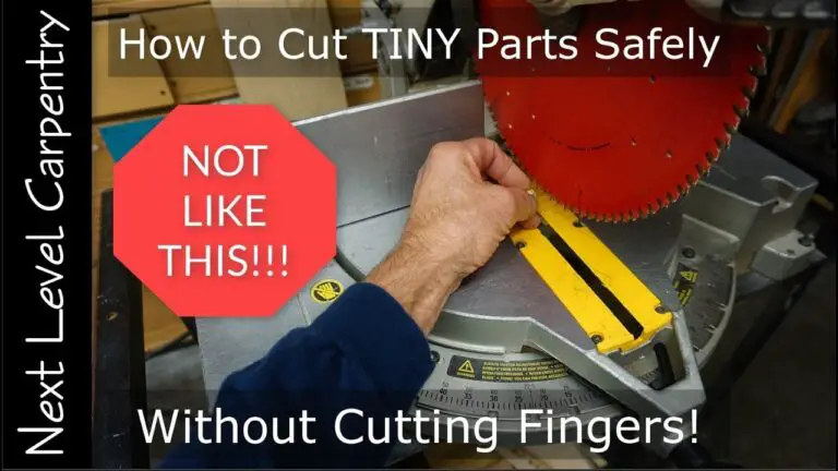 How to Cut Small Pieces of Wood