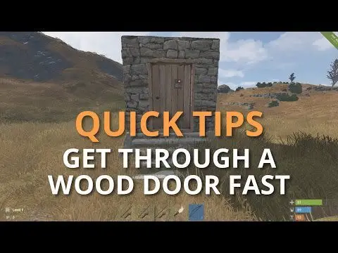 How Many Machetes for a Wood Door Rust