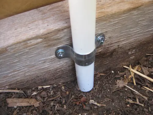 How to Attach Pvc Pipe to Wood