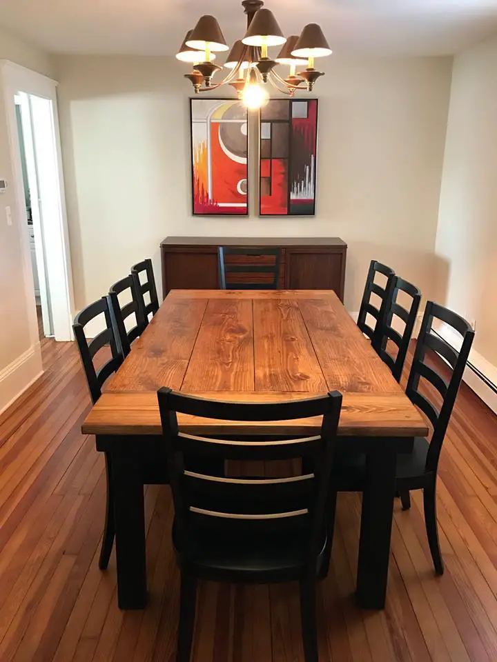 What Color Dining Table With Light Wood Floors
