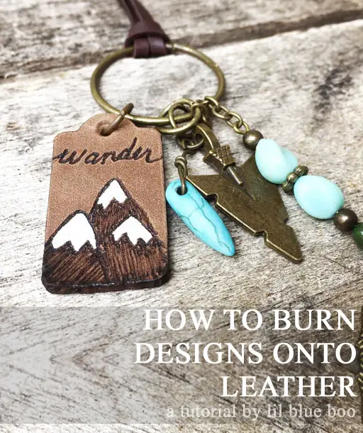 Can You Use a Wood Burner on Leather