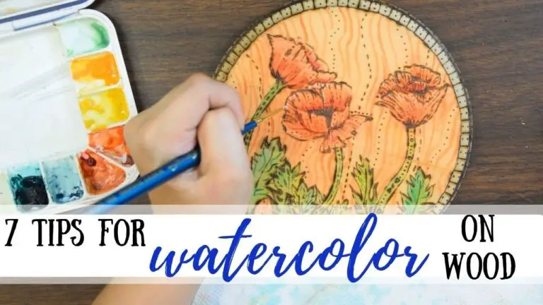Can You Use Watercolor on Wood