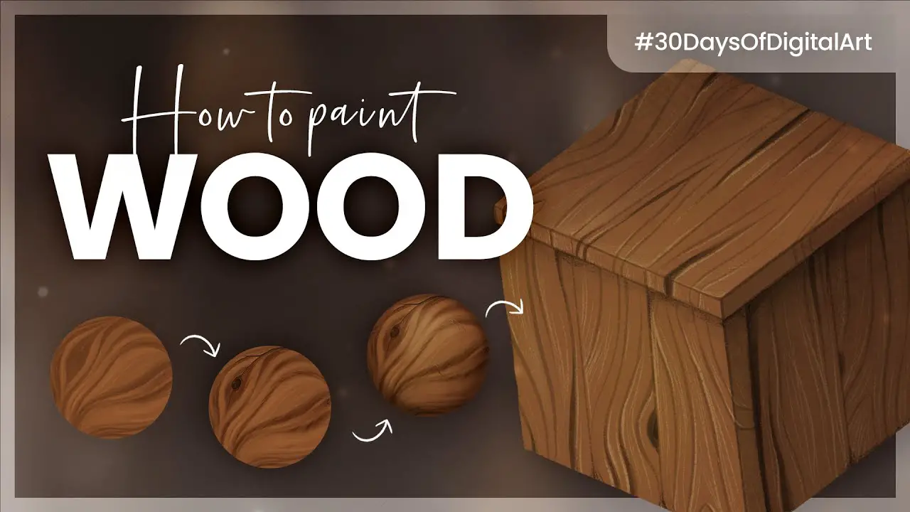 How To Draw Wood Digitally Johnny Counterfit