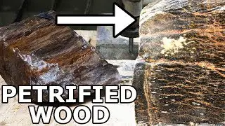 How to Cut Petrified Wood