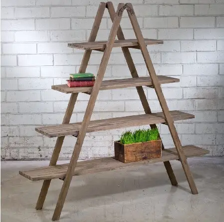 A Frame Wood Ladder