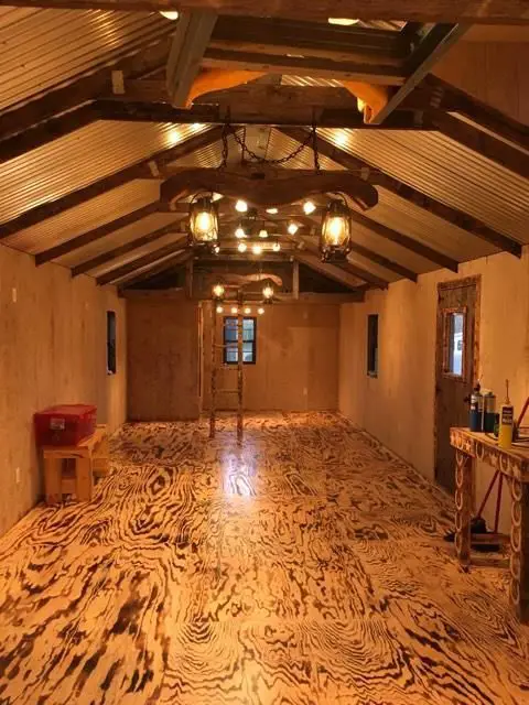How to Do Burnt Plywood Floors