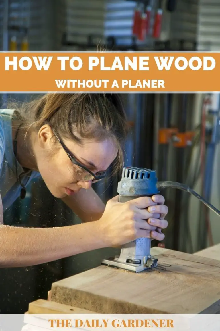 How to Plane Wood Without a Planer
