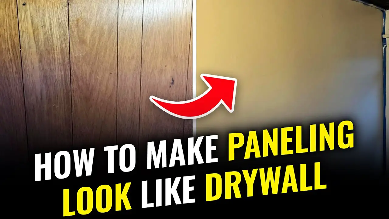 How To Make Wood Paneling Look Like Drywall Johnny Counterfit   A1120d2ebeff489e87aeb4e75ddd29b1 