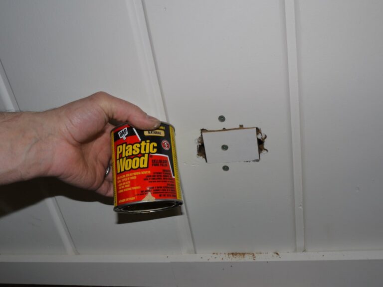 How to Patch Holes in Wood Paneling