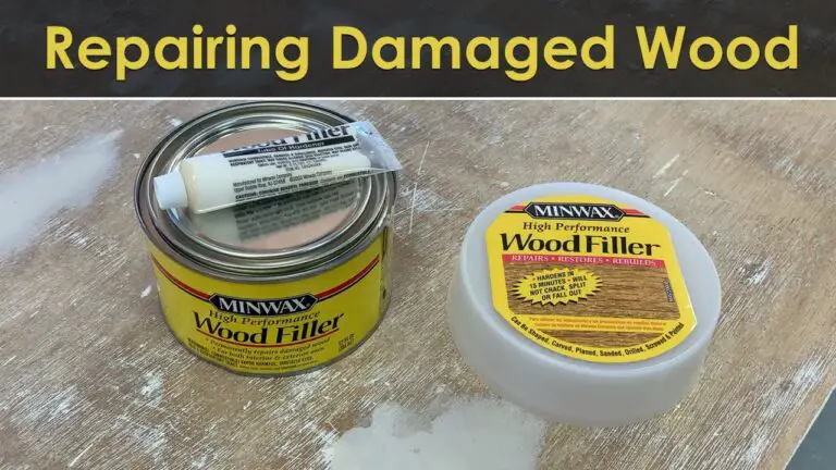 How to Use Minwax Wood Filler