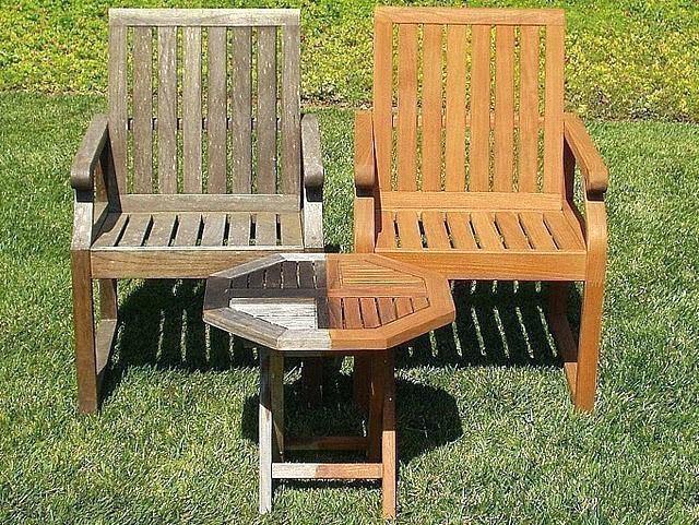 How to Clean Teak Wood Outdoor Furniture
