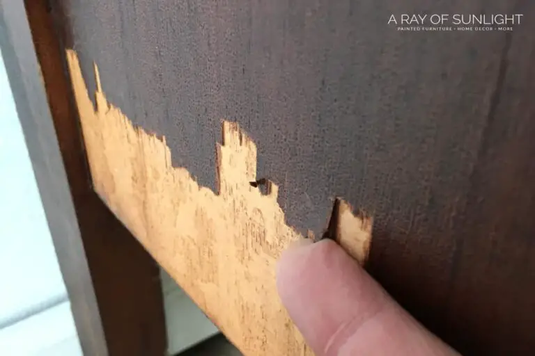 How to Fix a Chip in Wood Furniture