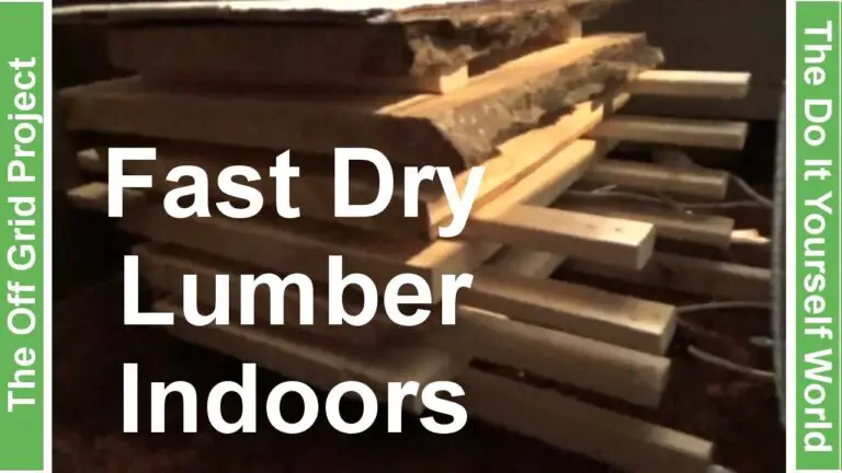 How to Dry Wood Without a Kiln