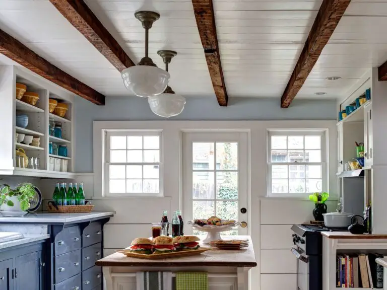 How to Add Wood Beams to Ceiling