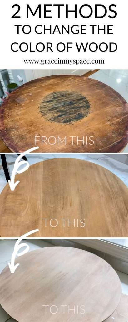How to Change Color of Stained Wood