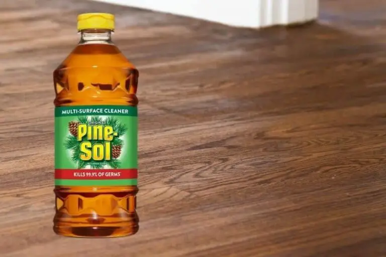 Can You Mop Wood With Pine Sol