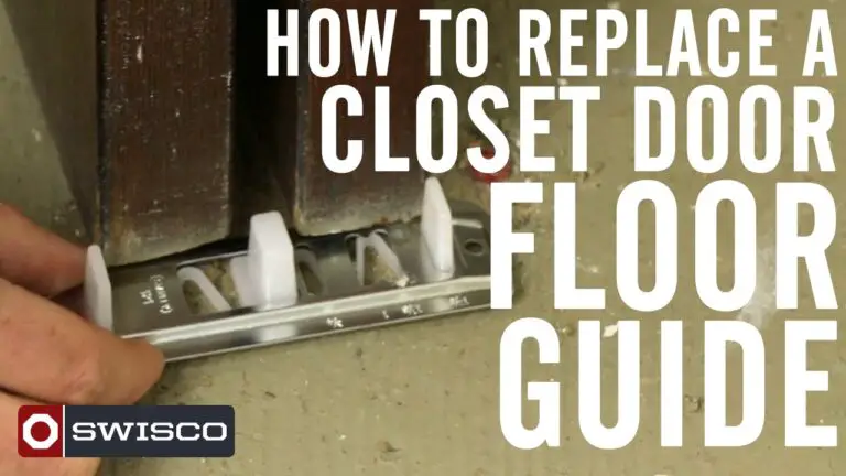 Closet Door Guides for Wood Floor