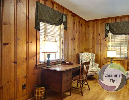 How to Clean Wood Panelling