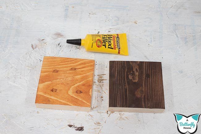 Can Wood Putty Be Stained