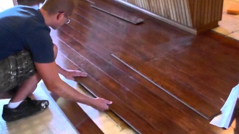 How to Install Floating Wood Floor