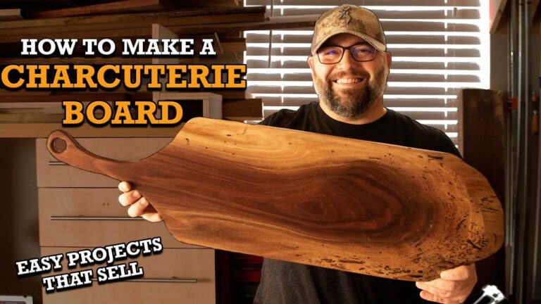 How to Make a Charcuterie Board from Wood