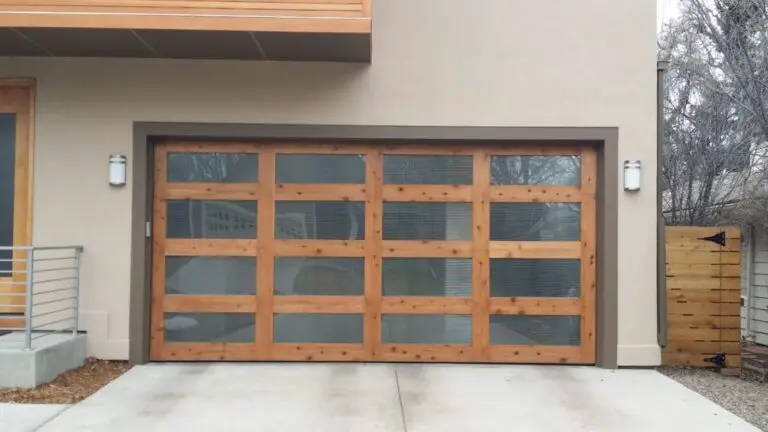 Wood Garage Door Ideas