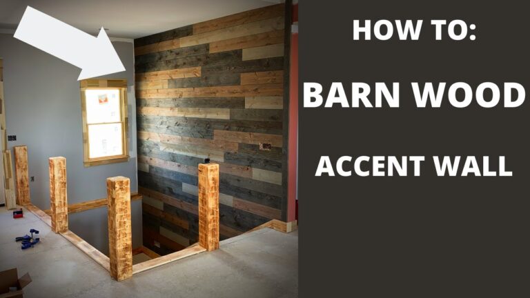 How to Install Reclaimed Wood Wall