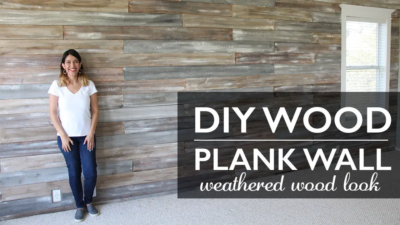 How to Paint a Wall to Look Like Wood Planks - Johnny Counterfit