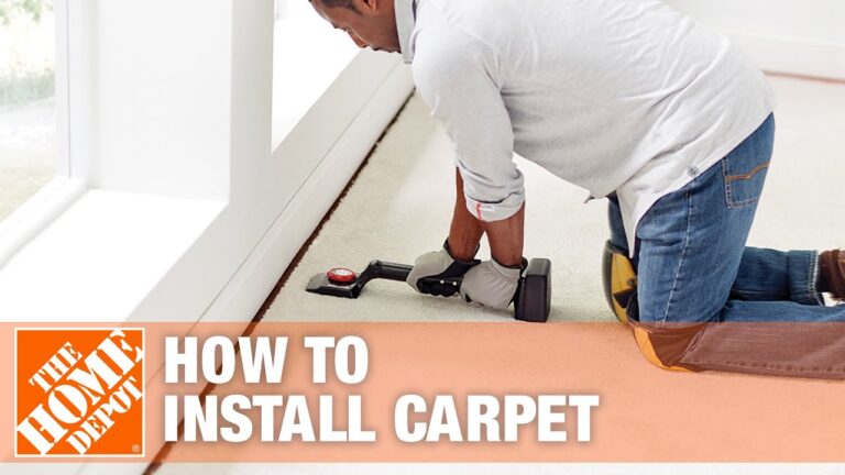 How to Install Carpet on Wood Floor