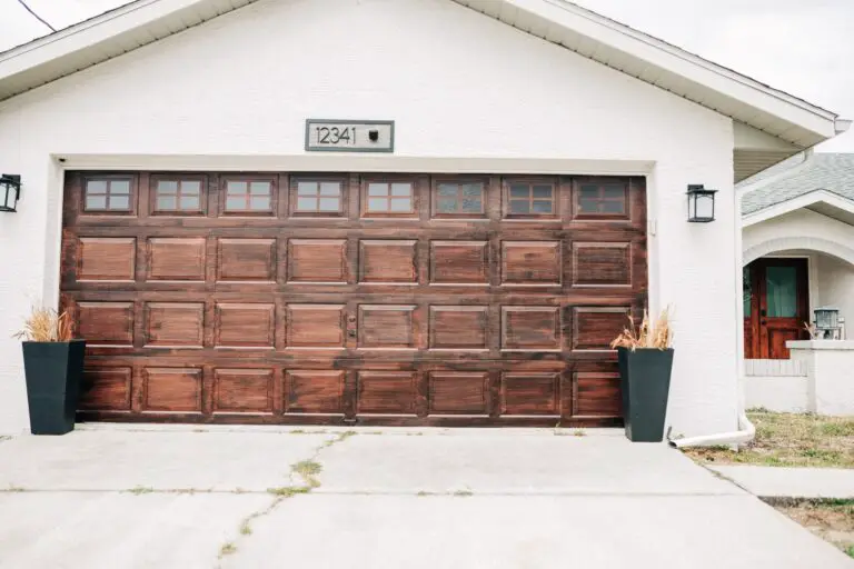 How to Paint Garage Doors to Look Like Wood