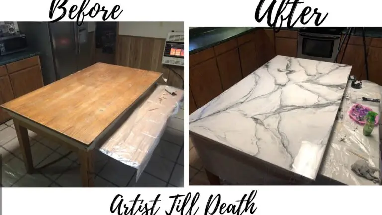 How to Make Wood Look Like Marble