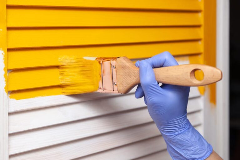 How to Paint Wood Shutters Without Removing
