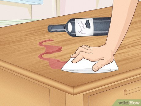 How to Get Red Wine Out of Wood