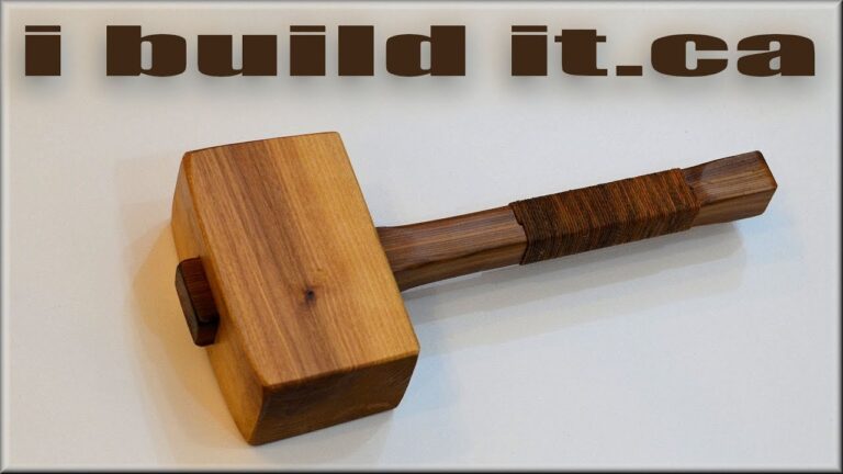 How to Make a Wood Mallet