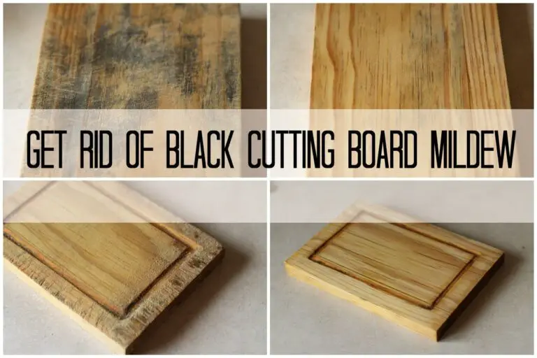 How to Get Mold Out of Wood Cutting Board
