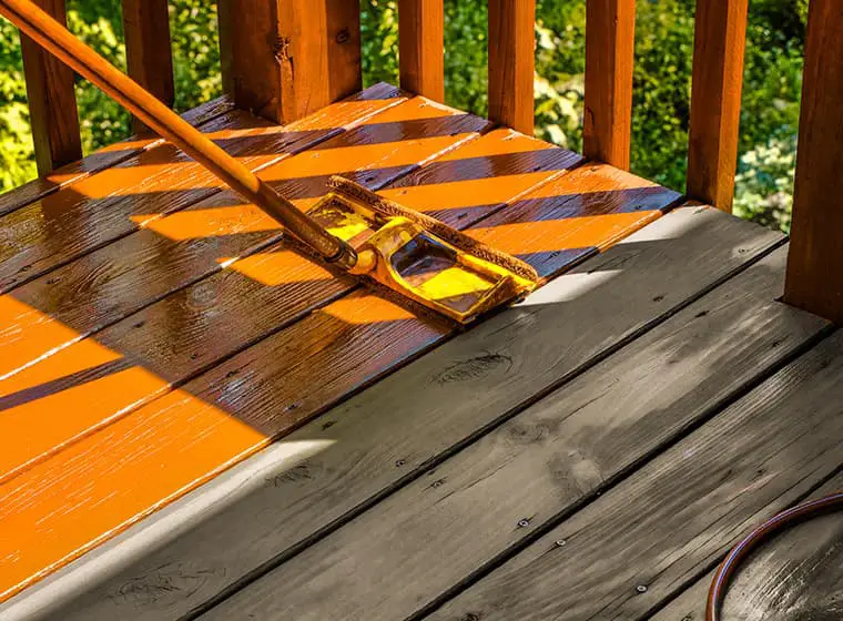 How to Paint a Wood Porch