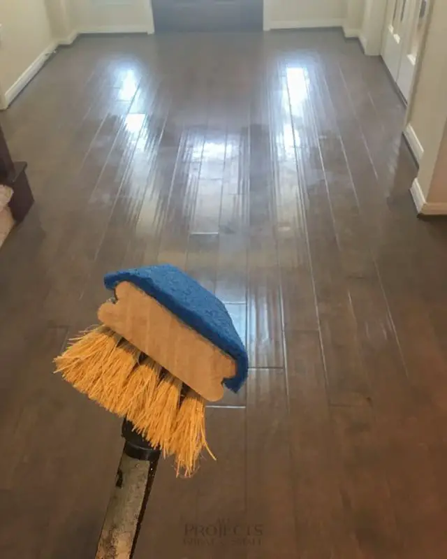 How to Get Mop And Glo off Wood Floors