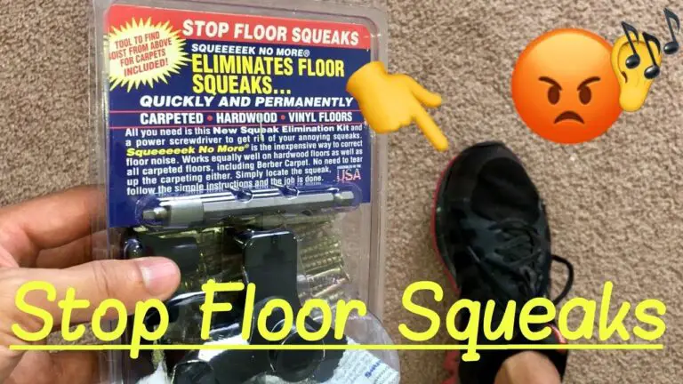 How to Fix Squeaky Wood Floors under Carpet