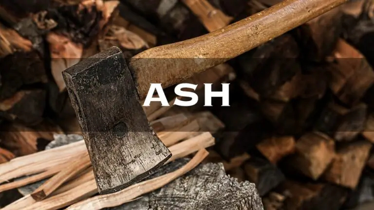 Ash Wood Good for Burning
