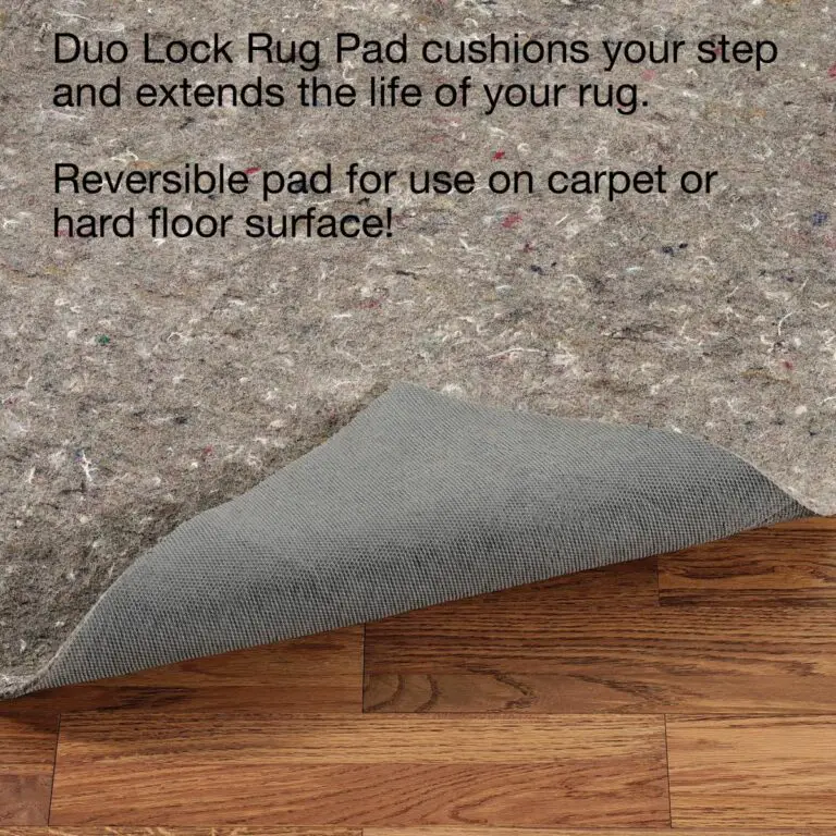 Which Side of Rug Pad Goes down on Wood Floor: Expert Tips