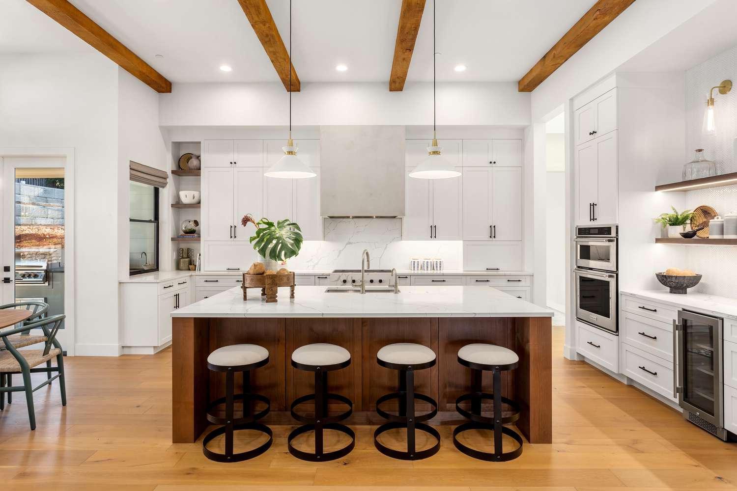 White Cabinet With Wood Top: Stylish Storage Solutions - Johnny Counterfit