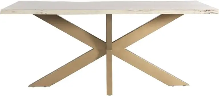White Dining Table With Wood Top: Stylish and Timeless Design